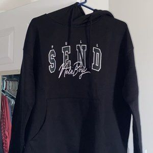 Full send block heavyweight hoodie Clearance